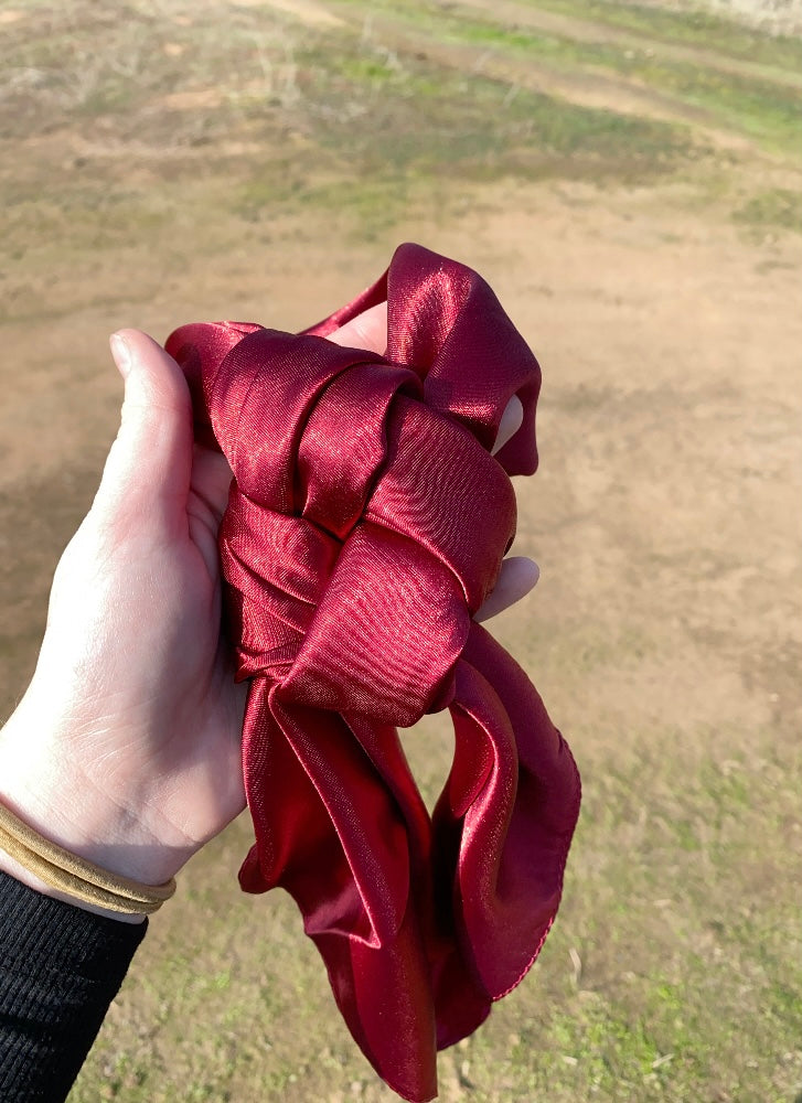 Burgundy Wild Rag