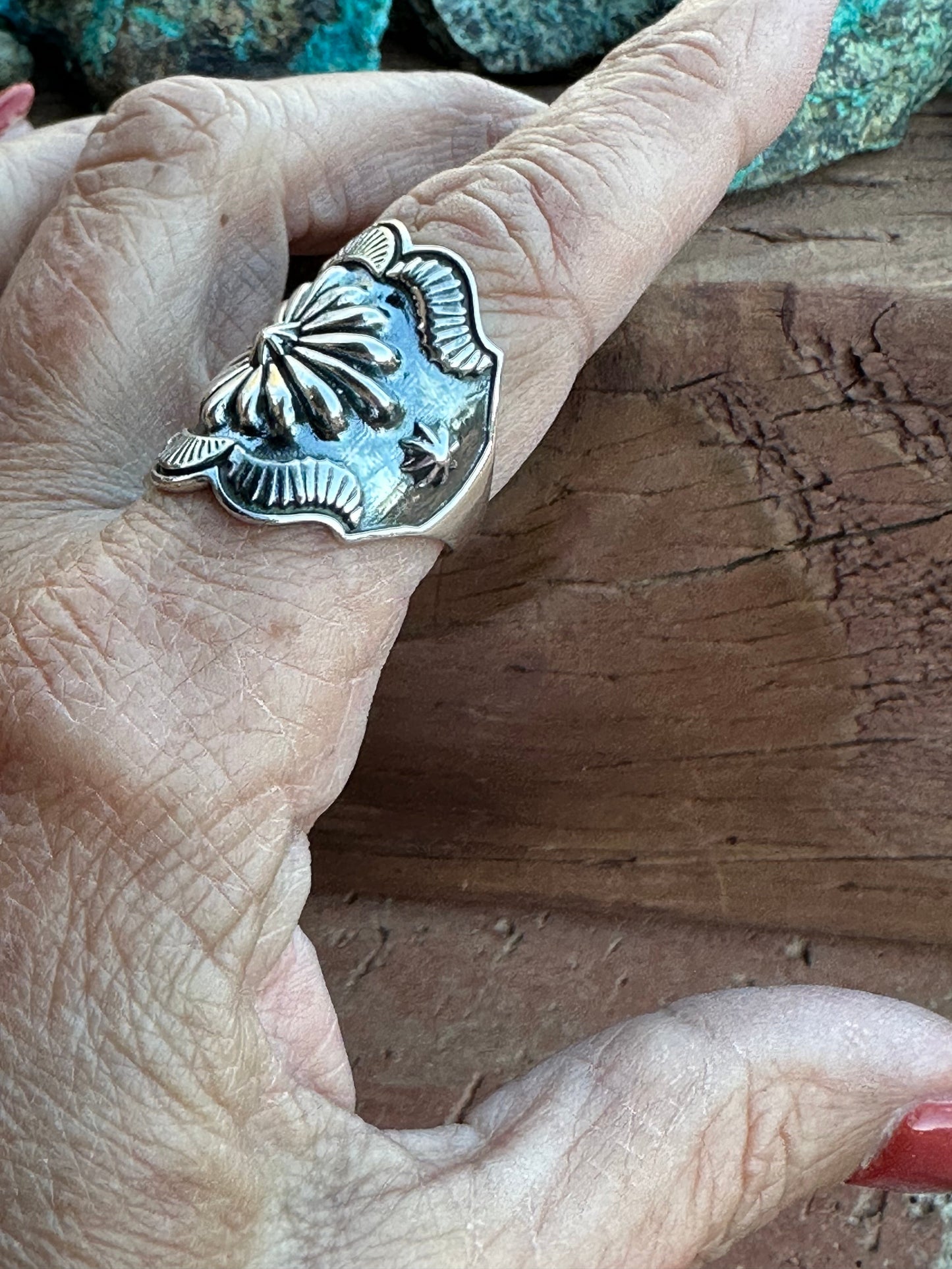 El Moro Handmade Sterling Silver Adjustable Ring