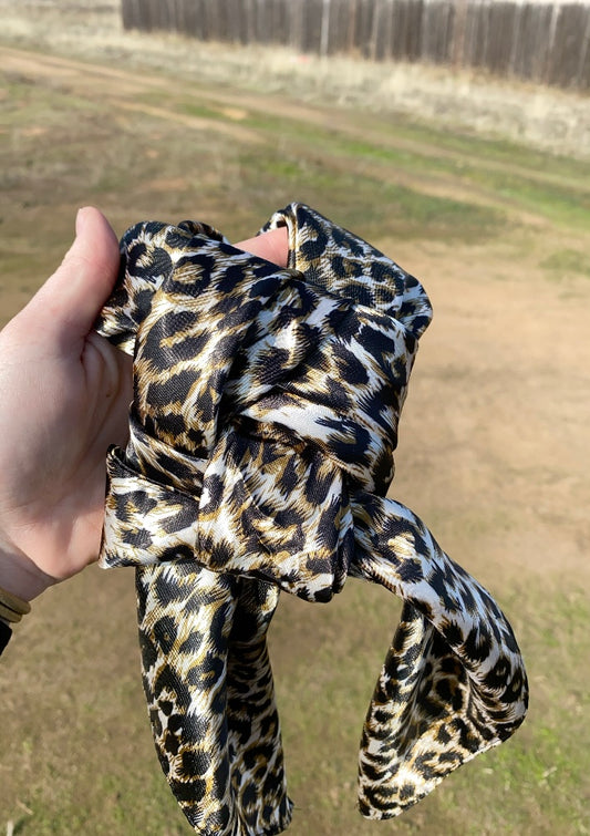 Leopard Print Wild Rag