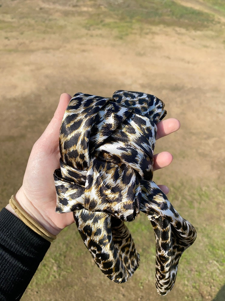 Leopard Print Wild Rag